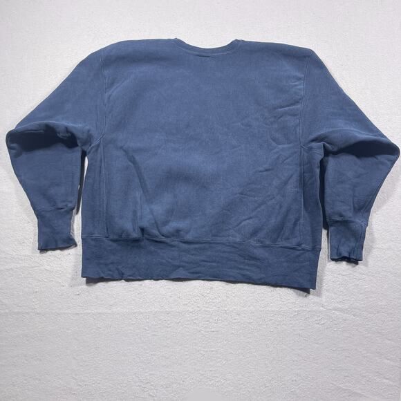 Vintage Fresno State‎ Bulldogs Champion Football Crewneck Sweatshirt Men XL Blue - Picture 8 of 9